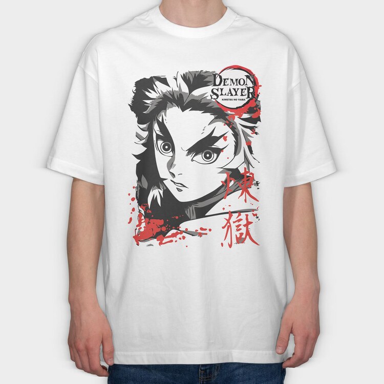 Demon Slayer 62, Tricou Oversize Barbati (Unisex)