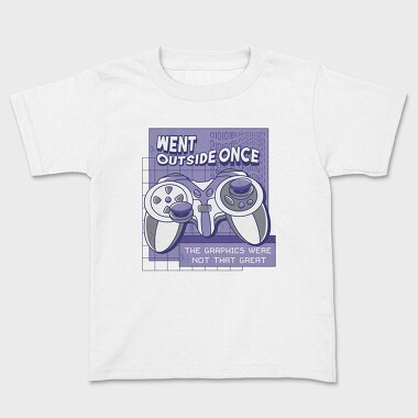 Funny Gamer Quote Bad Graphics, Tricou Copii