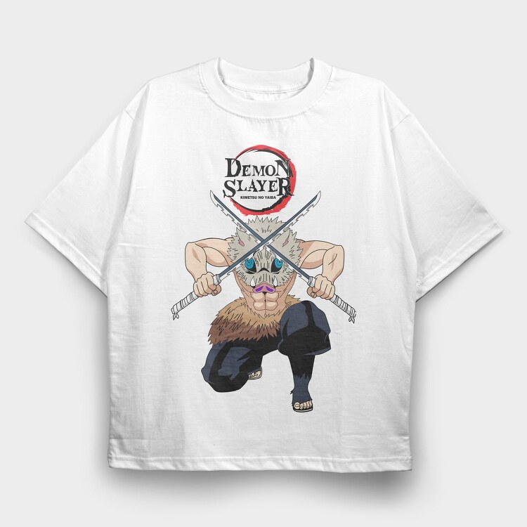 Demon Slayer 66, Tricou Oversize Barbati (Unisex)