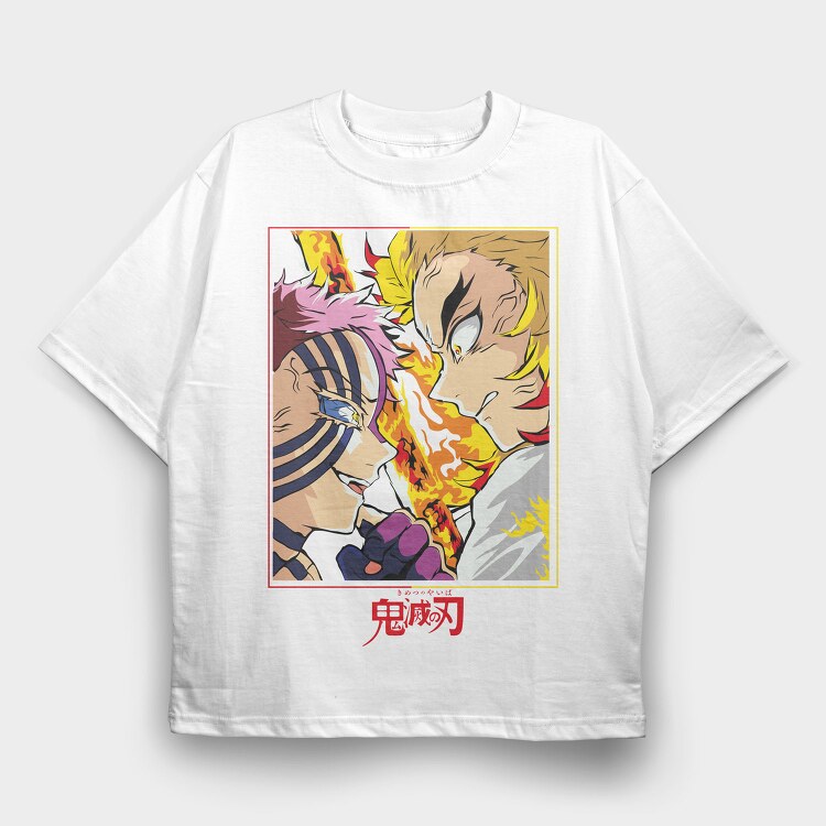 Demon Slayer 7, Tricou Oversize Barbati (Unisex)