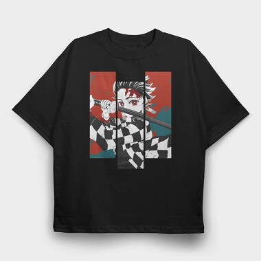 Demon Slayer 71, Tricou Oversize Barbati (Unisex)