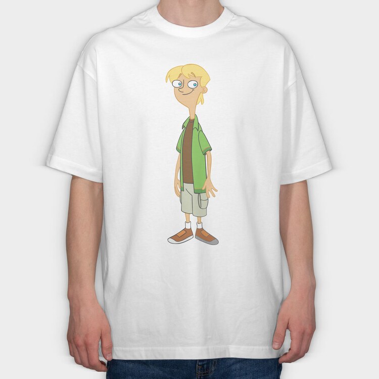 Phineas and Ferb 14, Tricou Oversize Barbati (Unisex)