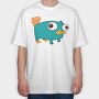 Phineas and Ferb 7, Tricou Oversize Barbati (Unisex)