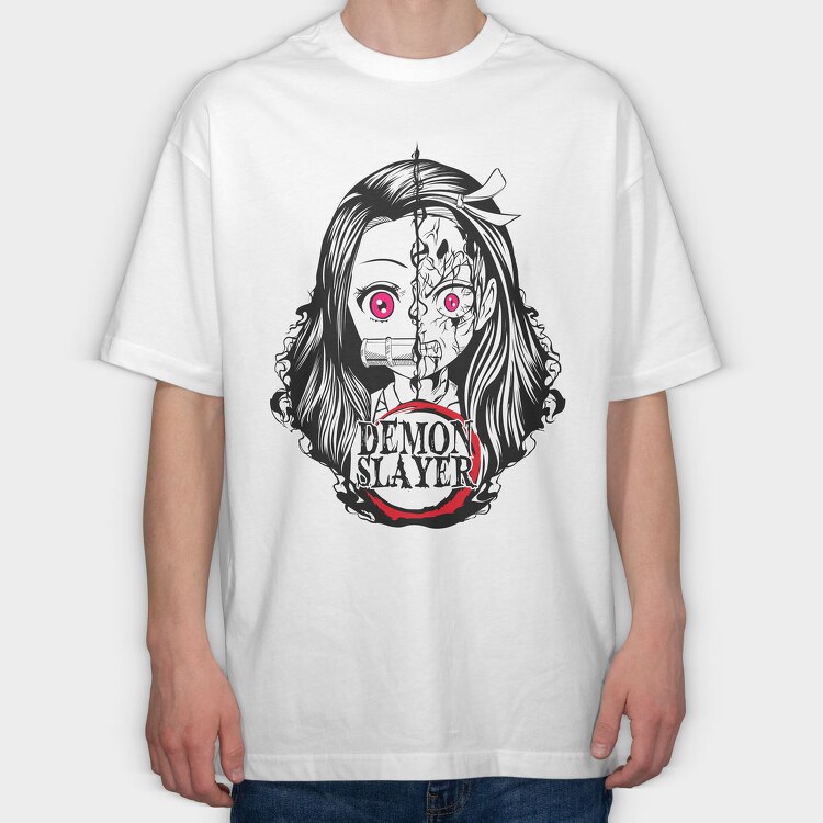 Demon Slayer 65, Tricou Oversize Barbati (Unisex)