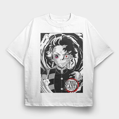 Demon Slayer 9, Tricou Oversize Barbati (Unisex)