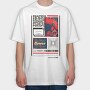 Peaceful 1, Tricou Oversize Barbati (Unisex)
