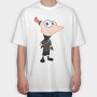 Phineas and Ferb 12, Tricou Oversize Barbati (Unisex)