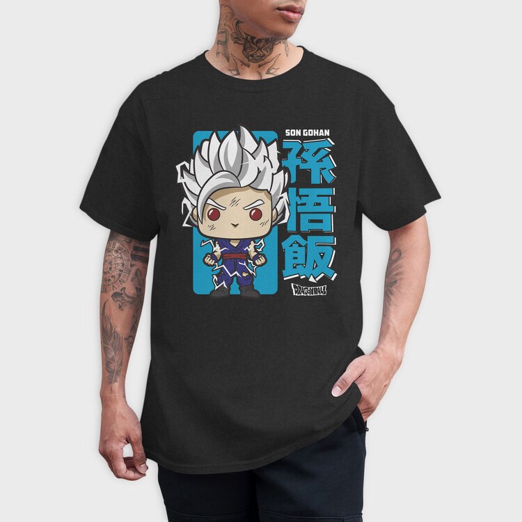 Funko Gohan Dragon Ball Z, Tricou Barbati (Unisex)