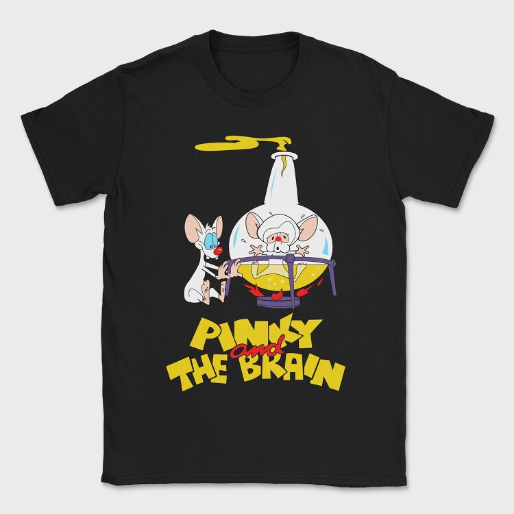 Pinky & the Brain 1, Tricou Barbati (Unisex)