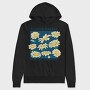 Flower Market Daisies, Hanorac Oversize Barbati (Unisex)