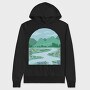 Flower Meadow, Hanorac Oversize Barbati (Unisex)