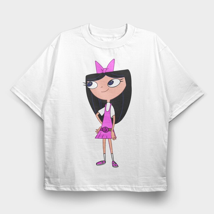 Phineas and Ferb 10, Tricou Oversize Barbati (Unisex)