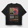Peaceful 2, Tricou Oversize Barbati (Unisex)
