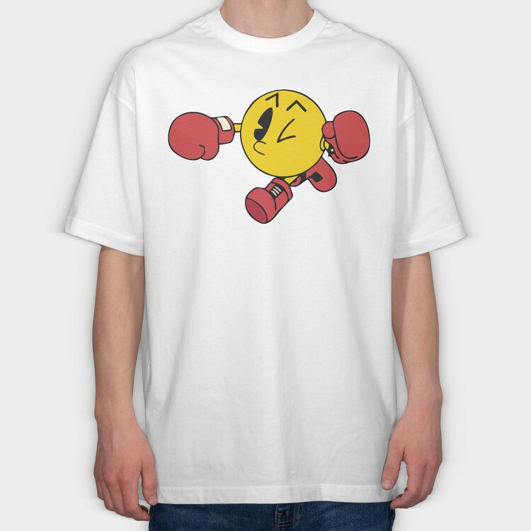 Pacman 6, Tricou Oversize Barbati (Unisex)