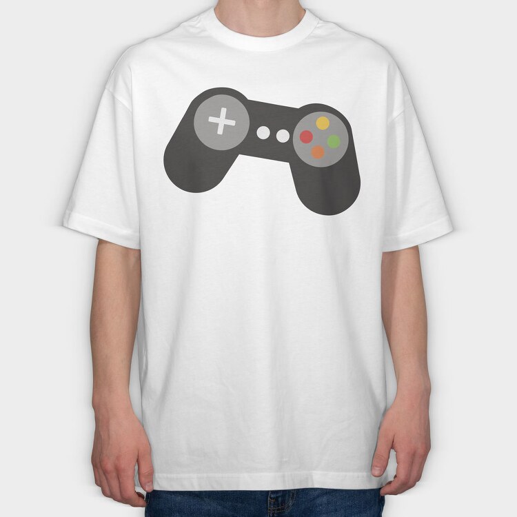 Pacman 34, Tricou Oversize Barbati (Unisex)