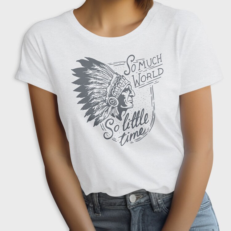 So Much World So Little Time Shaman, Tricou Femei