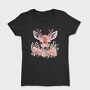 Florla Deer Throw Pillow, Tricou Femei
