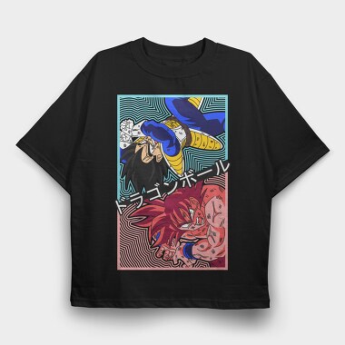 Dragon Ball Z 122, Tricou Oversize Barbati (Unisex)