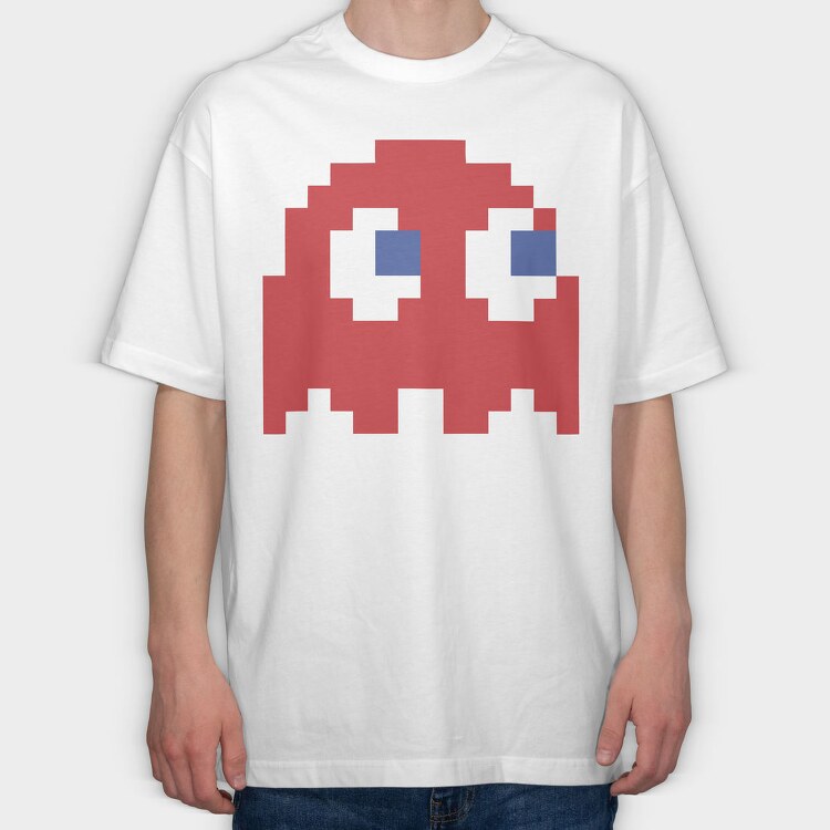 Pacman 21, Tricou Oversize Barbati (Unisex)
