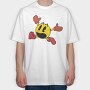 Pacman 4, Tricou Oversize Barbati (Unisex)