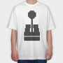 Pacman 31, Tricou Oversize Barbati (Unisex)