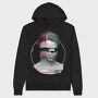 Glitch Front Face, Hanorac Oversize Barbati (Unisex)