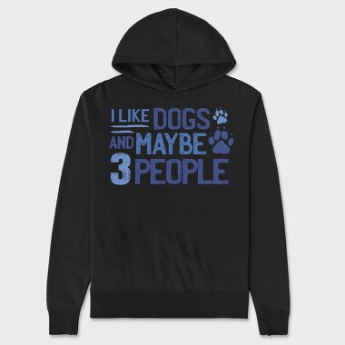 Dog Lover, Hanorac Oversize Barbati (Unisex)