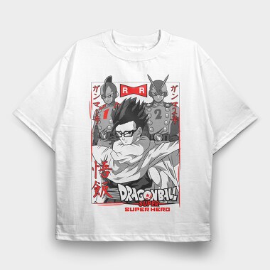 Dragon Ball Z 21, Tricou Oversize Barbati (Unisex)