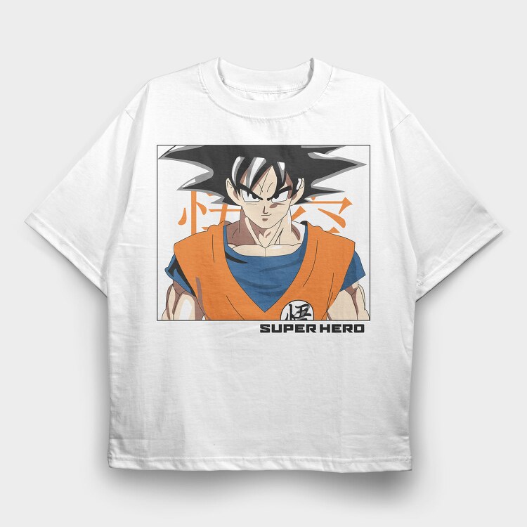 Dragon Ball Z 25, Tricou Oversize Barbati (Unisex)
