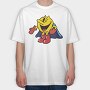 Pacman 8, Tricou Oversize Barbati (Unisex)