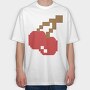 Pacman 25, Tricou Oversize Barbati (Unisex)