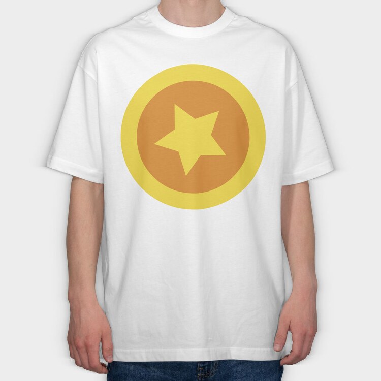 Pacman 35, Tricou Oversize Barbati (Unisex)