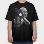 Glitch Sculpture, Tricou Oversize Barbati (Unisex)