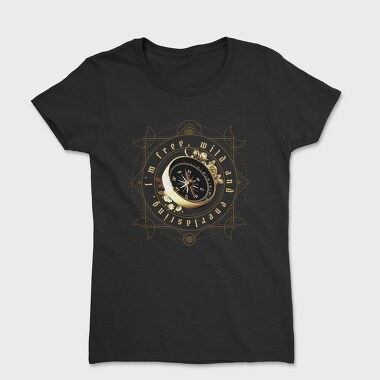 Golden Compass Dark Cottage Tote, Tricou Femei