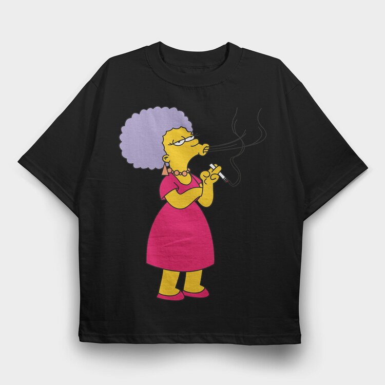Patty Bouvier, Tricou Oversize Barbati (Unisex)