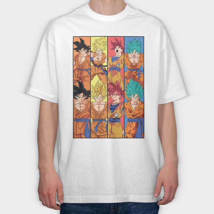 Dragon Ball Z 33, Tricou Oversize Barbati (Unisex)