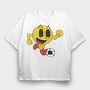 Pacman 7, Tricou Oversize Barbati (Unisex)