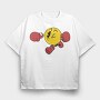 Pacman 6, Tricou Oversize Barbati (Unisex)