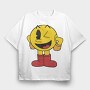 Pacman 5, Tricou Oversize Barbati (Unisex)