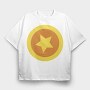 Pacman 35, Tricou Oversize Barbati (Unisex)