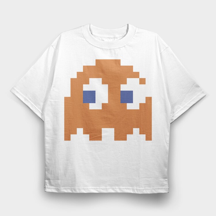 Pacman 24, Tricou Oversize Barbati (Unisex)