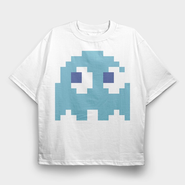 Pacman 23, Tricou Oversize Barbati (Unisex)