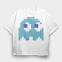 Pacman 23, Tricou Oversize Barbati (Unisex)