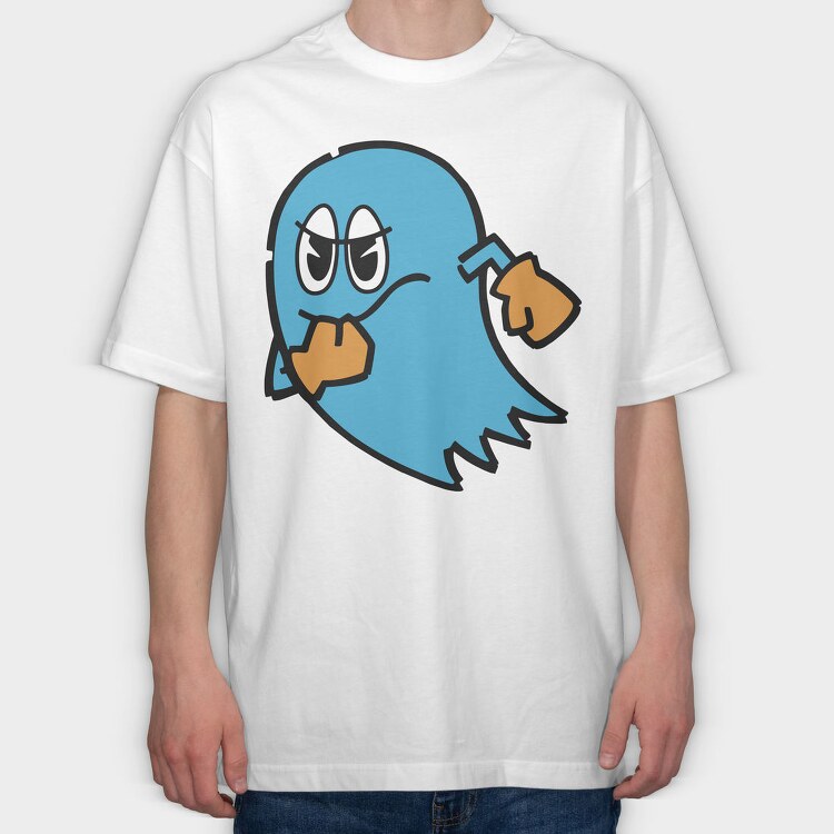 Pacman 12, Tricou Oversize Barbati (Unisex)