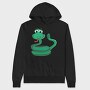 Snakey Tongue, Hanorac Oversize Barbati (Unisex)