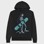 Snowboard Winter Sport Snowboarder, Hanorac Oversize Barbati (Unisex)
