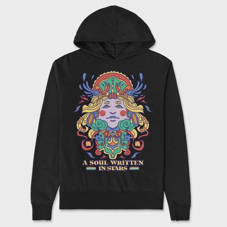 Soul Stars Maximalism, Hanorac Oversize Barbati (Unisex)