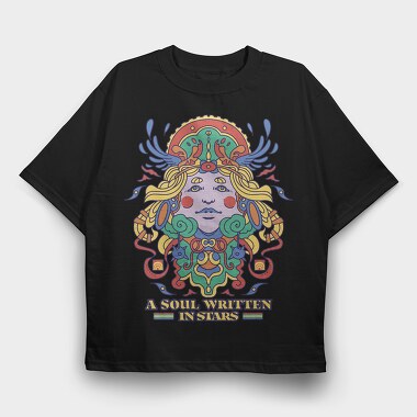 Soul Stars Maximalism, Tricou Oversize Barbati (Unisex)