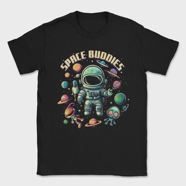 Space Buddies, Tricou Barbati (Unisex)