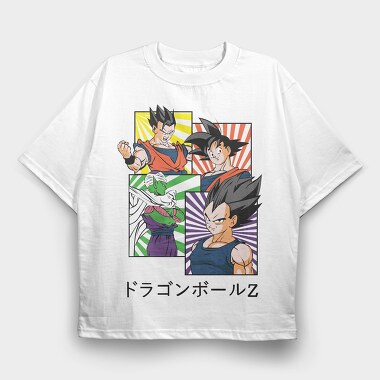 Dragon Ball Z 52, Tricou Oversize Barbati (Unisex)